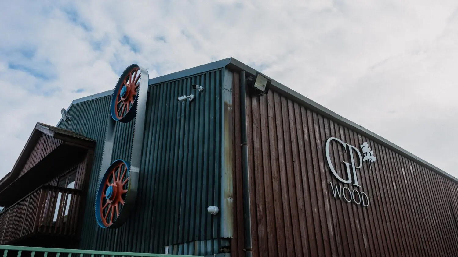 Timber drying kilns at GP Wood