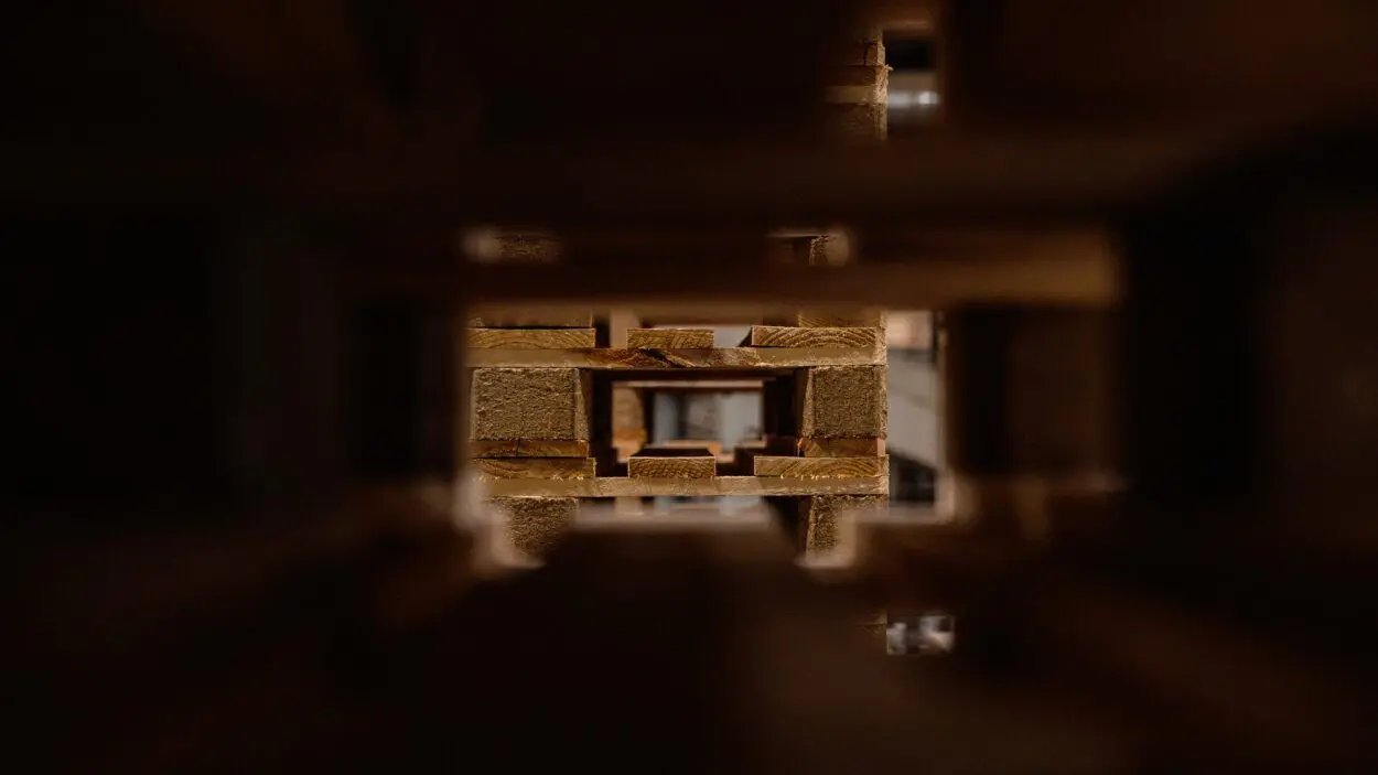 Close-up of an Eirebloc pallet block